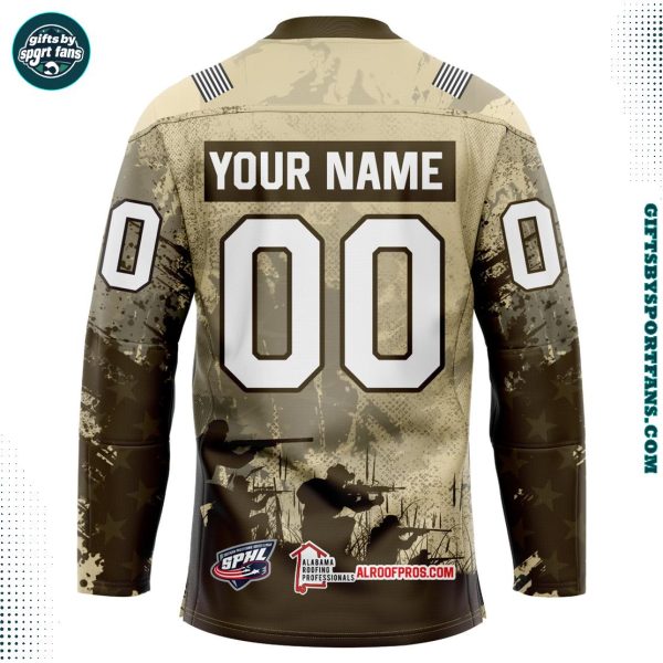 Birmingham Bulls Military Appreciation Night 2025 Hockey Jersey