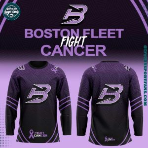 Boston Fleet Fight Cancer 2025 Hockey Jersey