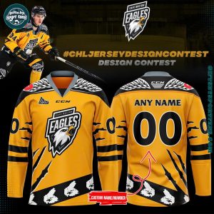 Cape Breton Eagles 2025 New Hockey Jersey