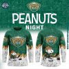 Everett Silvertips 75th Anniversary of Peanuts Limited Edition Hockey Jersey