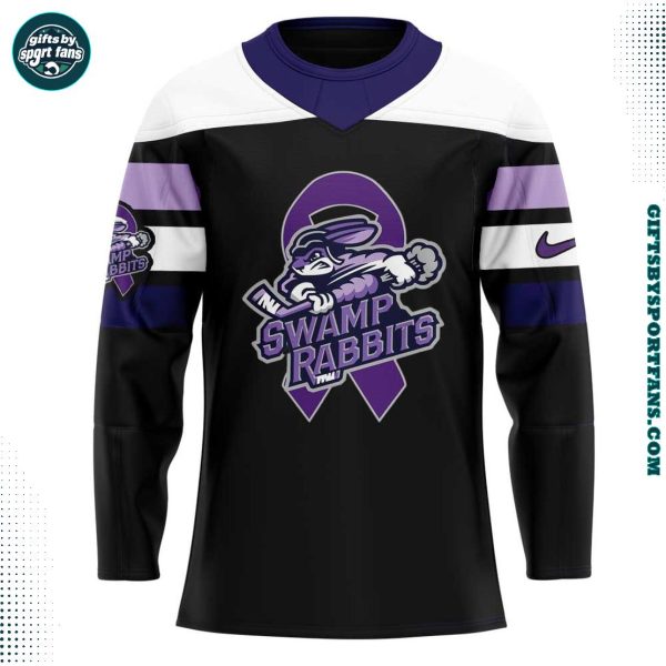 Greenville Swamp Rabbits Fight Cancer 2025 For Fans Hockey Jersey