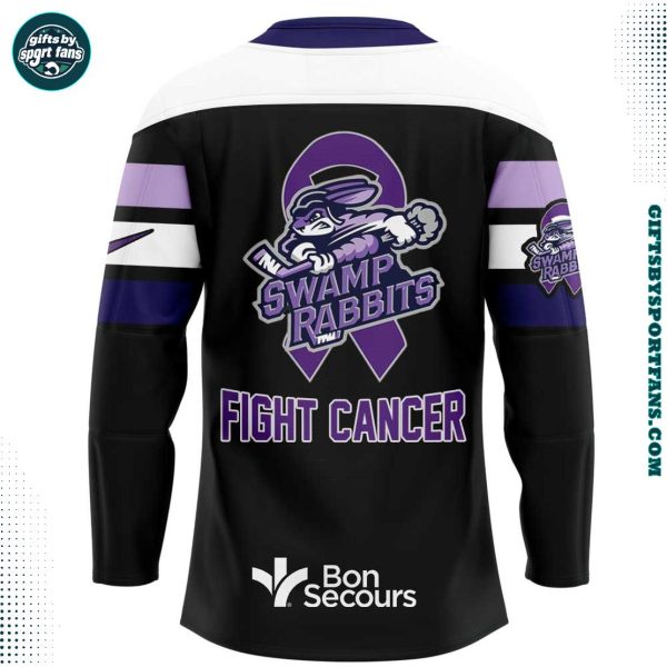 Greenville Swamp Rabbits Fight Cancer 2025 For Fans Hockey Jersey