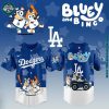 Los Angeles Dodgers Blue and Bin 2025 For Fans Baseball Jersey