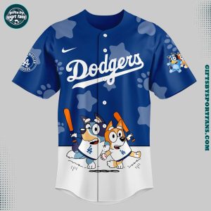 Los Angeles Dodgers Blue and Bin 2025 For Fans Baseball Jersey