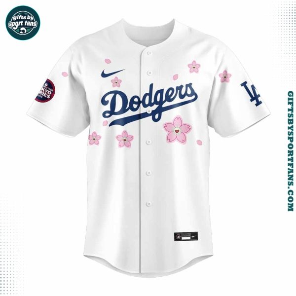 Los Angeles Dodgers Takashi Murakami World Tour Tokyo 2025 Baseball Jersey