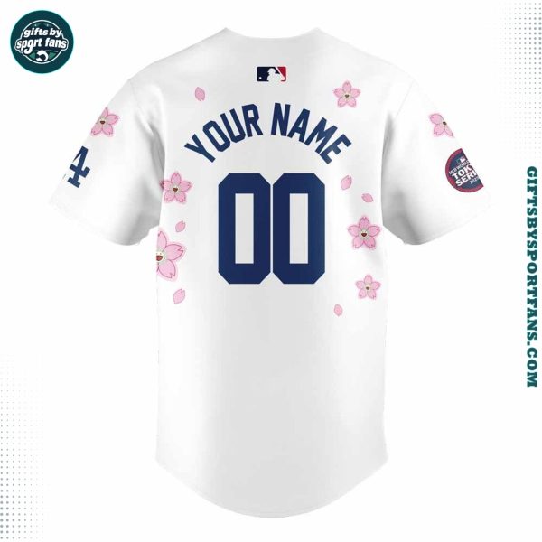 Los Angeles Dodgers Takashi Murakami World Tour Tokyo 2025 Baseball Jersey