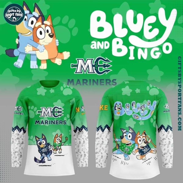 Maine Mariners x Blue Bin 2025 Hot Edition Hockey Jersey