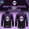 New York Sirens Fight Cancer 2025 Hockey Jersey – Fans Favorites