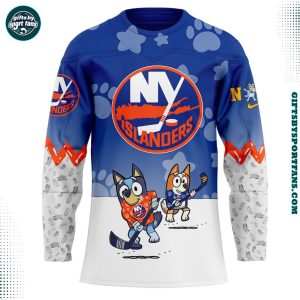 New York Islanders x Blue And Bin 2025 Hockey Jersey