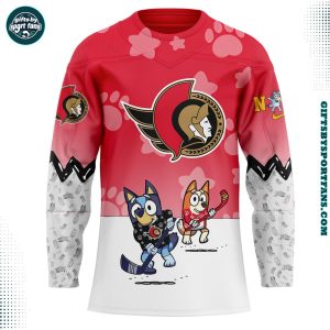 Ottawa Senators x Blue Bin 2025 Hockey Jersey