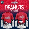 Washington Capitals x Peanuts 75th Anniversary Hockey Jersey