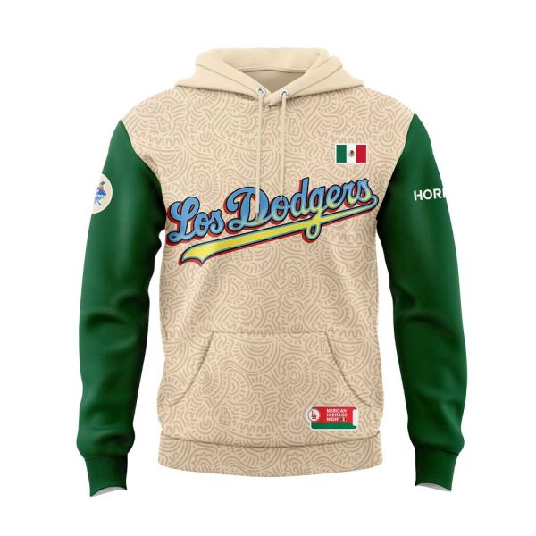 Los Angeles Dodgers Mexican Heritage Night 2025 For Fans Hoodie