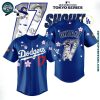 Los Angeles Dodgers x Demon Slayer New Collection 2025 Baseball Jersey