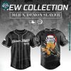 Kamado Tanjirou Demon Slayer x MLB 2025 Baseball Jersey