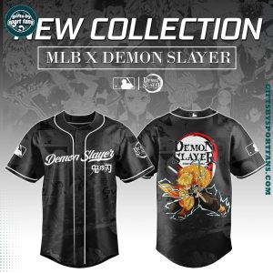 Agatsuma Zenitsu Demon Slayer x MLB 2025 Limited Baseball Jersey