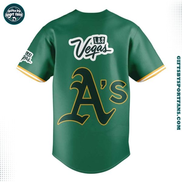 Athletics Las Vegas Uniform 2025 Baseball Jersey