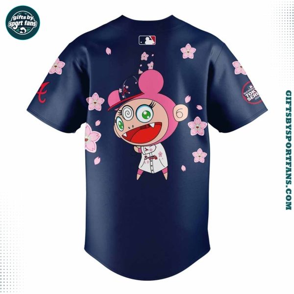 Atlanta Braves Takashi Murakami 2025 Tour Tokyo Series Jersey