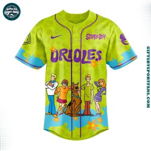 Baltimore Orioles x Scooby Doo 2025 Baseball Jersey