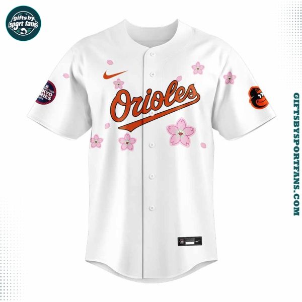 Baltimore Orioles x Takashi Murakami World Tour 2025 Baseball Jersey