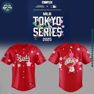 Cincinnati Reds Takashi Murakami Tour Tokyo 2025 Jersey