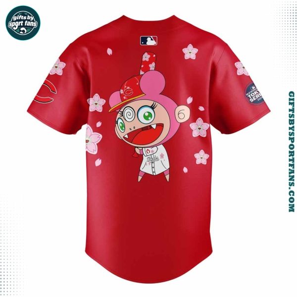 Cincinnati Reds Takashi Murakami Tour Tokyo 2025 Jersey