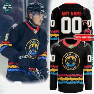 Cleveland Monsters New Season 2025 Hockey Jersey