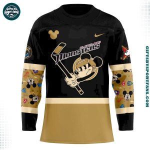 Cleveland Monsters x Mickey & Friends Uniform 2025 Hockey Jersey