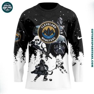 Cleveland Monsters x Star Wars Season 2025 Hockey Jersey