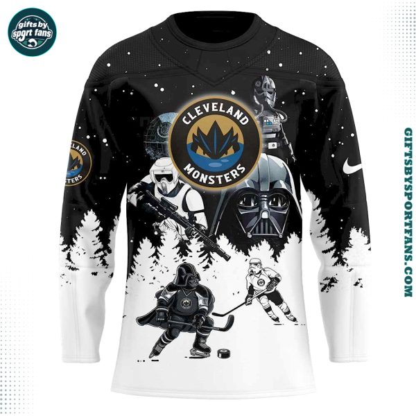 Cleveland Monsters x Star Wars Season 2025 Hockey Jersey