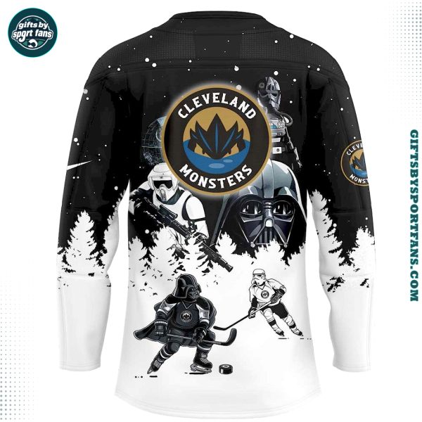 Cleveland Monsters x Star Wars Season 2025 Hockey Jersey