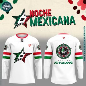 Dallas Stars Noche Mexicana 2025 Hockey Jersey