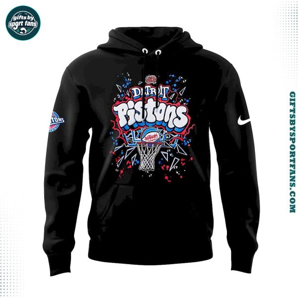 Detroit Pistons 313 New Edition 2025 Hoodie