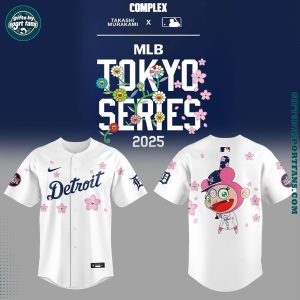 Detroit Tigers x Takashi Murakami World Tour Tokyo Series 2025 Jersey