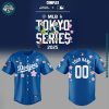 Dodgers x Takashi Murakami World Tour Tokyo 2025 Royal Baseball Jersey