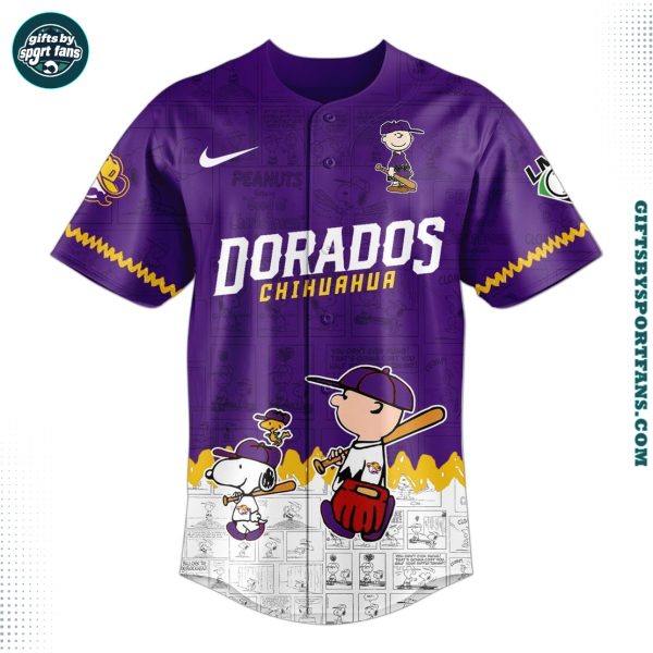 Dorados de Chihuahua x Peanuts 2025 New Edition Jersey