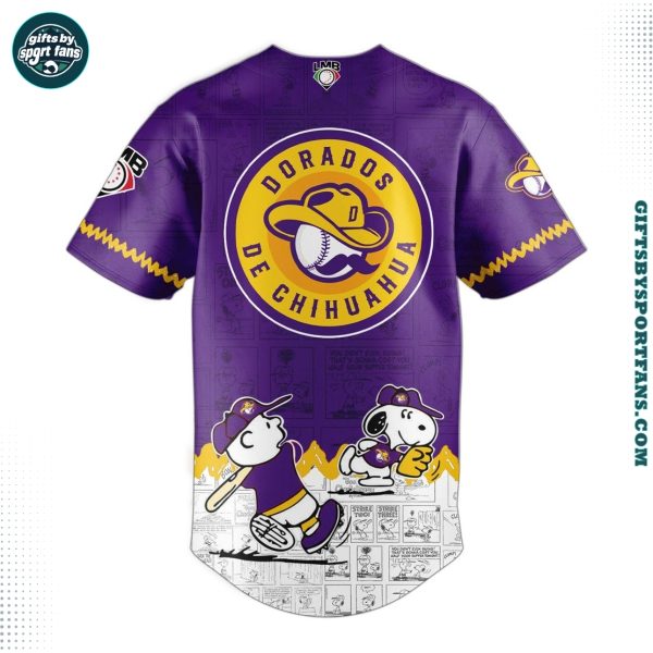 Dorados de Chihuahua x Peanuts 2025 New Edition Jersey