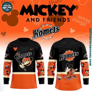 Fort Wayne Komets x Mickey & Friends Uniform 2025 Hockey Jersey