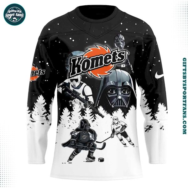 Fort Wayne Komets x Star Wars Season 2025 For Fans Hockey Jersey