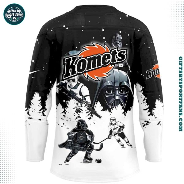 Fort Wayne Komets x Star Wars Season 2025 For Fans Hockey Jersey