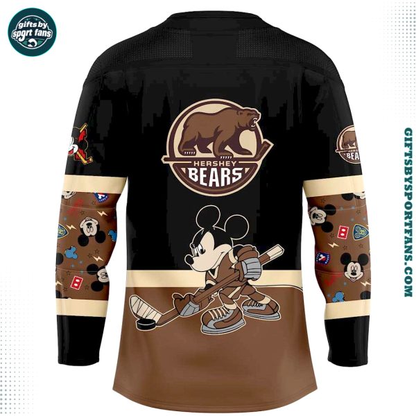 Hershey Bears x Mickey & Friends Uniform 2025 Hockey Jersey