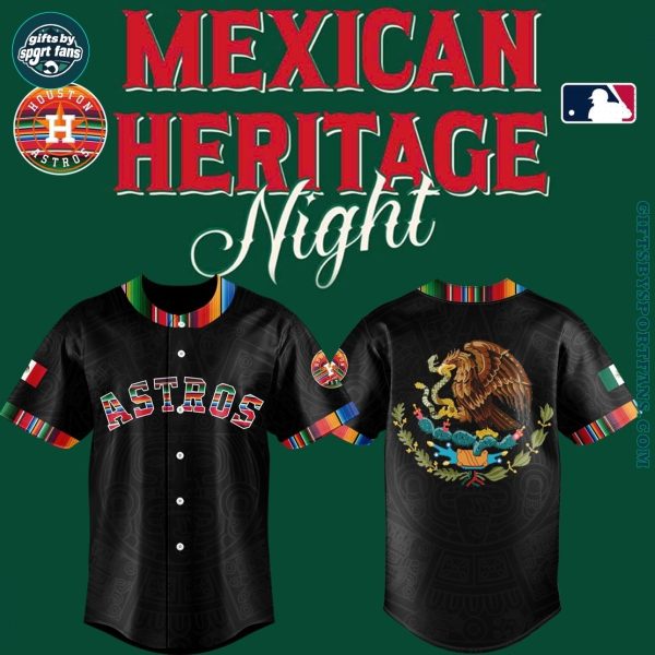 Houston Astros x Mexican Heritage Night 2025 Baseball Jersey