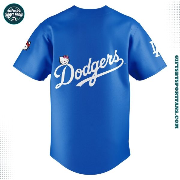 Los Angeles Dodgers x Hello Kitty 2025 Baseball Jersey