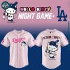 Los Angeles Dodgers x Hello Kitty Night Game 2025 For Fans Jersey