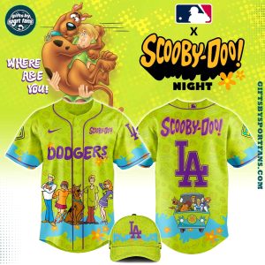 Los Angeles Dodgers x Scooby Doo 2025 Baseball Jersey