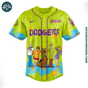 Los Angeles Dodgers x Scooby Doo 2025 Baseball Jersey