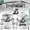 Los Angeles Lakers Emo Night New 2025 Hoodie