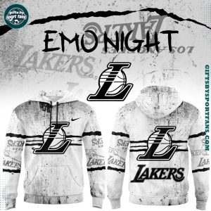 Los Angeles Lakers Emo Night New 2025 Hoodie