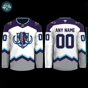 Mammoths New Logo 2025 For Fans Custom Hockey Jersey