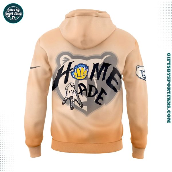 Memphis Grizzlies Home Ade 2025 New Collection Hoodie