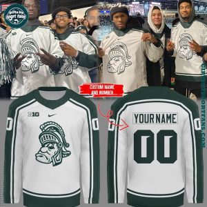 Michigan State Spartans NCAA 2025 For Fans Hockey Jersey